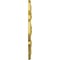 Ekena Millwork Peralta Ceiling Medallion (Fits Canopies up to 4 5/8"), 17 3/4"OD x 3 1/8"ID x 1"P, Rich Gold CM17PERGS - alternate 2